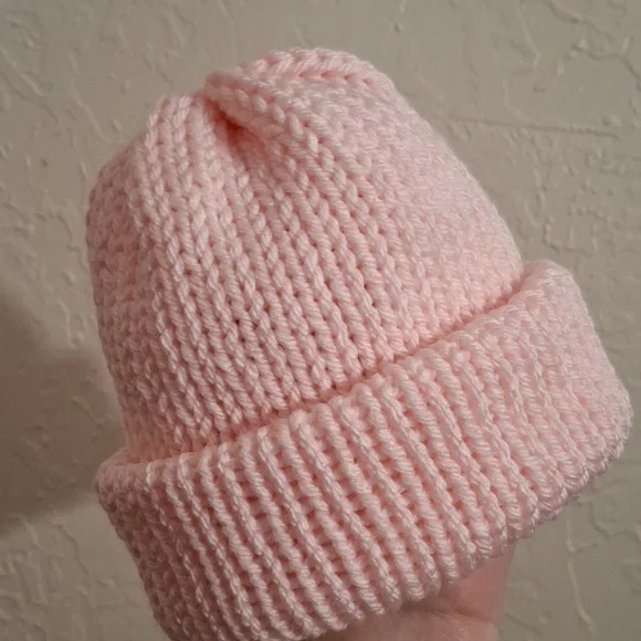 Handmade Knitted Baby Hat - Picture 1 of 4